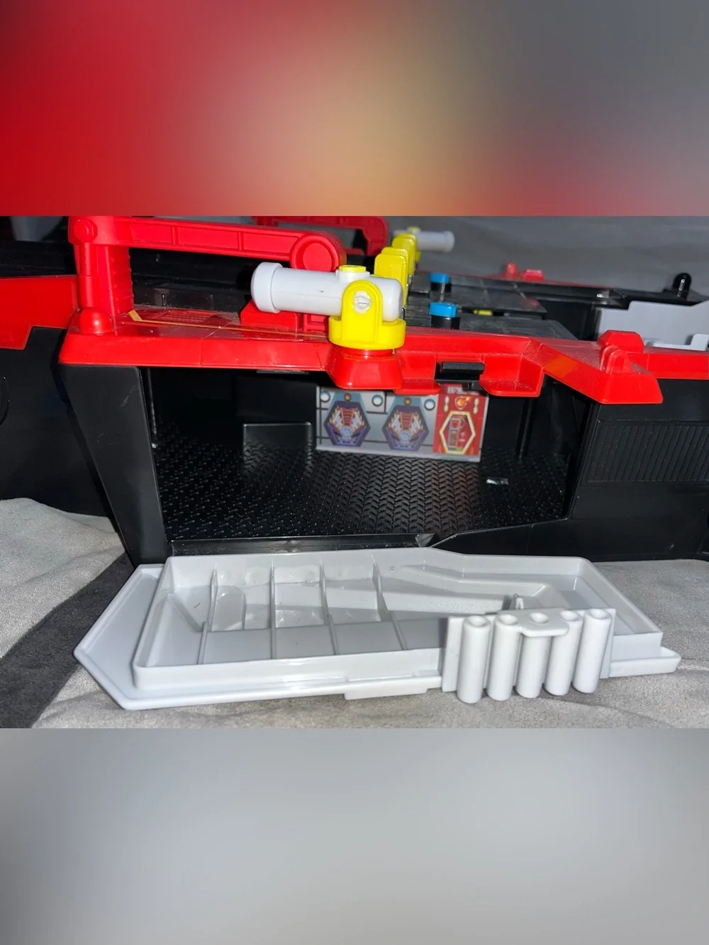 PAW Patrol The Mighty Movie Aircraft Carrier HQ - EXCELLENT CONDITION
